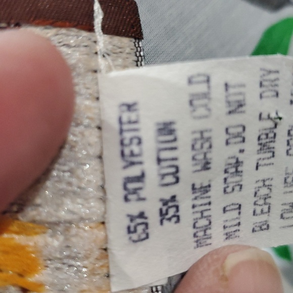 Tropical Eve Hawaii green white black Tropical floral kaftan - Picture 9 of 9